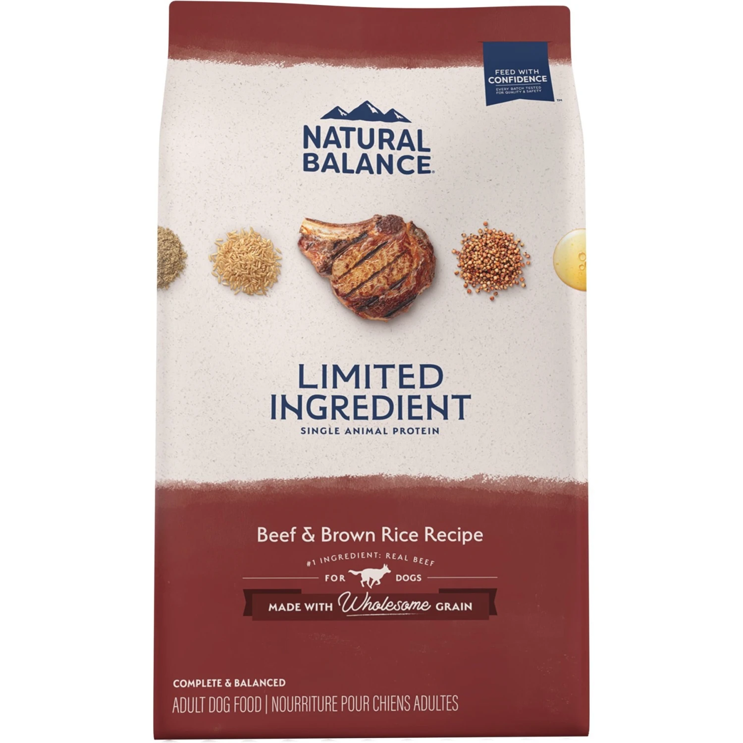 Natural Balance Limited Ingredient Beef & Brown Rice Recipe Dry Dog Food 1 Natural Balance Limited Ingredient Beef & Brown Rice Recipe Dry Dog Food