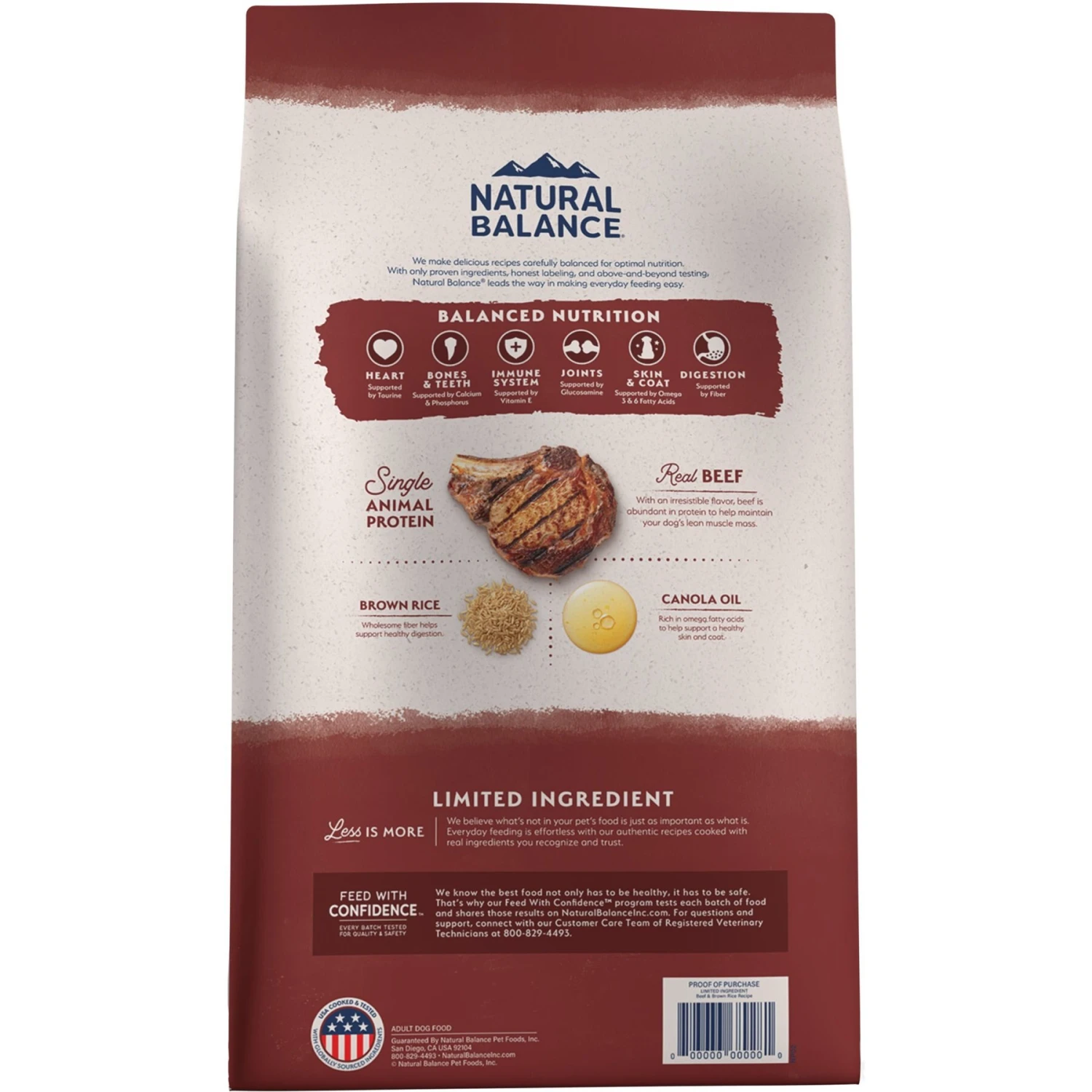Natural Balance Limited Ingredient Beef & Brown Rice Recipe Dry Dog Food 2 Natural Balance Limited Ingredient Beef & Brown Rice Recipe Dry Dog Food - Image 2