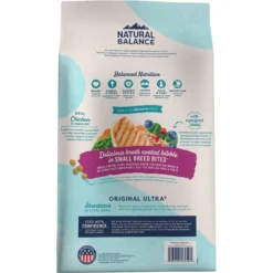 Natural Balance Original Ultra Chicken & Barley Formula Small Breed Bites Dry Dog Food -ROYAL CANIN Shop 277107 PT2. AC SS1800 V1614207992