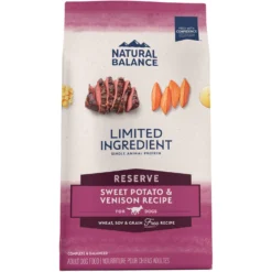 Natural Balance Limited Ingredient Reserve Grain-Free Sweet Potato & Venison Recipe Dry Dog Food