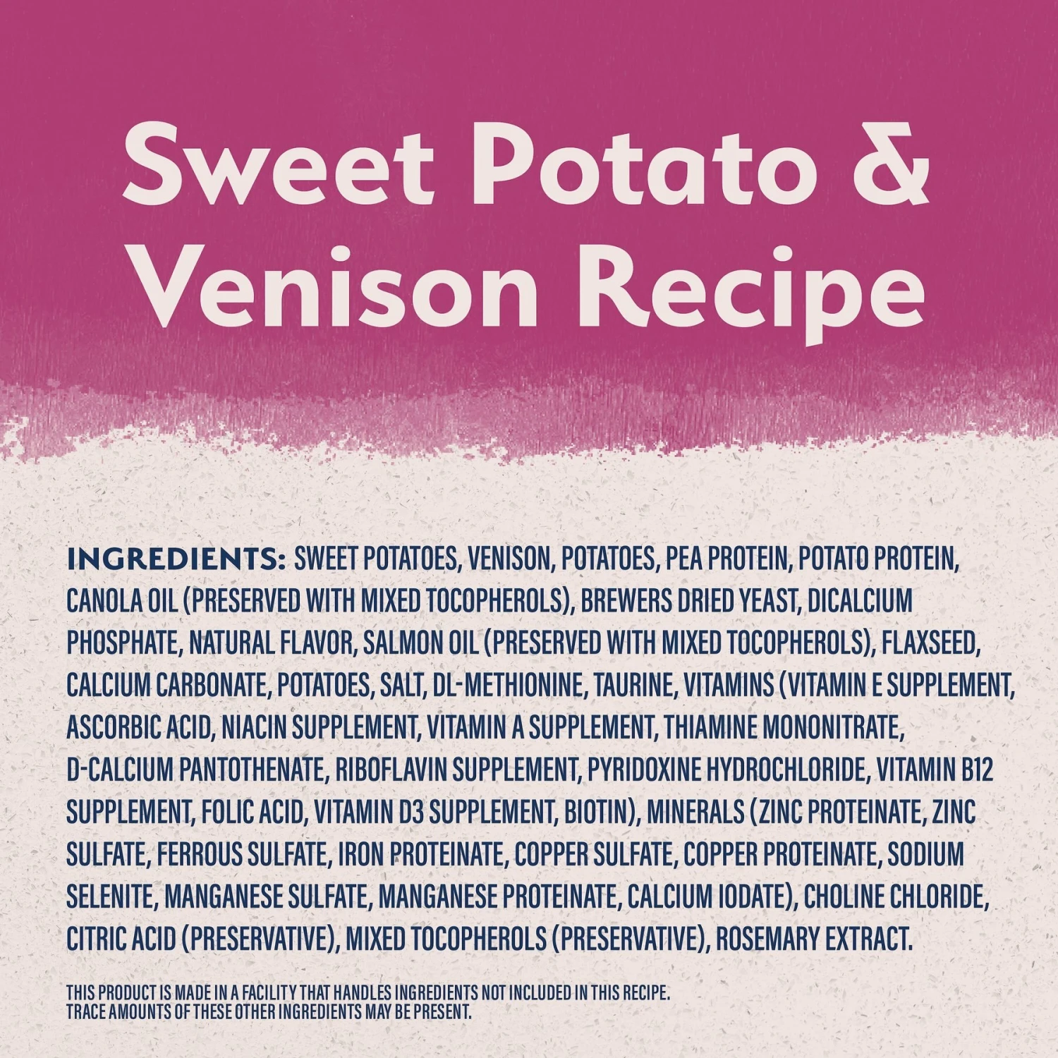 Natural Balance Limited Ingredient Reserve Grain-Free Sweet Potato & Venison Recipe Dry Dog Food 4 Natural Balance Limited Ingredient Reserve Grain-Free Sweet Potato & Venison Recipe Dry Dog Food - Image 4