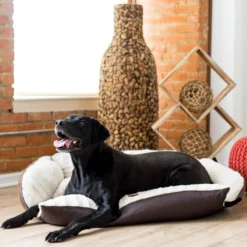 Snoozzy Rustic Lux Comfy Sofa Dog Bed -ROYAL CANIN Shop 280889 PT3. AC SS1800 V1616632608