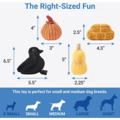 Frisco Fall Farmhouse Hide & Seek Puzzle Plush Squeaky Dog Toy -ROYAL CANIN Shop 285629 PT2. AC SS1800 V1636990881