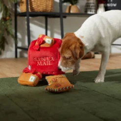Frisco Holiday North Pole Mailbox Hide & Seek Puzzle Plush Squeaky Dog Toy -ROYAL CANIN Shop 287095 PT3. AC SS1800 V1632773077