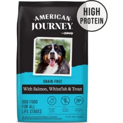 American Journey Grain-Free With Salmon, Whitefish & Trout Dry Dog Food, 24-lb Bag