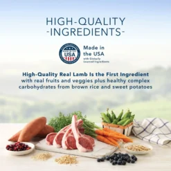 Blue Buffalo Life Protection Formula Adult Lamb & Brown Rice Recipe Dry Dog Food & Blue Buffalo Health Bars Baked With Bacon, Egg & Cheese Dog Treats -ROYAL CANIN Shop 292712 PT4. AC SS1800 V1620002835