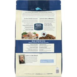 Blue Buffalo Life Protection Formula Senior Chicken & Brown Rice Recipe Dry Dog Food & Blue Buffalo Health Bars Baked With Bacon, Egg & Cheese Dog Treats -ROYAL CANIN Shop 292730 PT2. AC SS1800 V1619983032