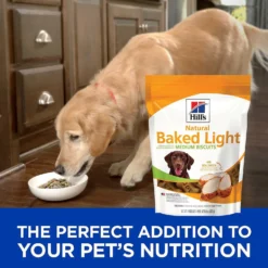 Hill's Science Diet Adult Large Breed Light With Chicken Meal & Barley Dry Dog Food & Hill's Natural Baked Light Biscuits With Real Chicken Dog Treats, Medium -ROYAL CANIN Shop 293176 PT6. AC SS1800 V1620001933
