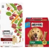 Purina Beneful Originals With Farm-Raised Beef Real Meat Dog Food & Milk-Bone Original Large Biscuit Dog Treats