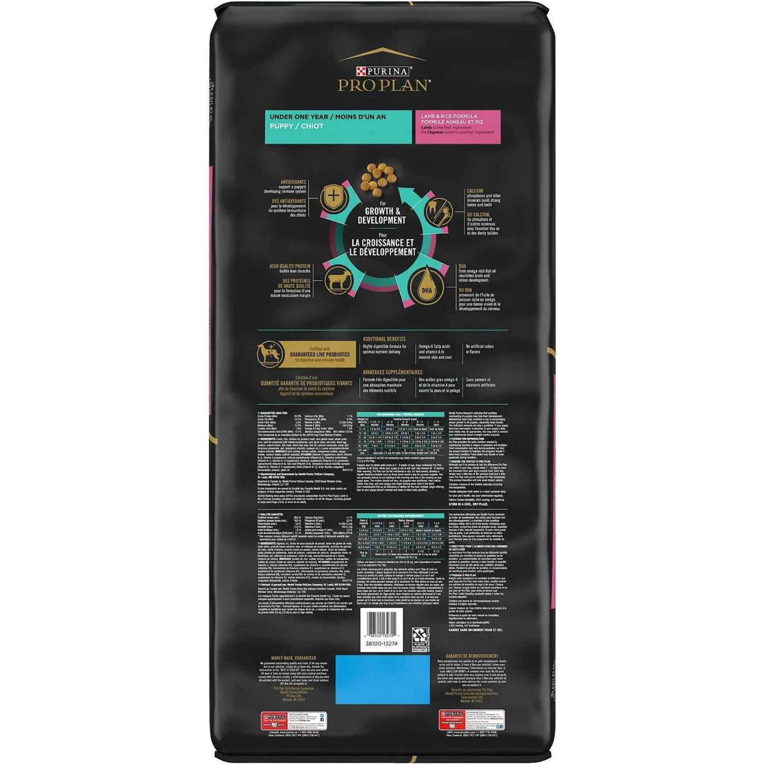 Purina Pro Plan High Protein DHA Lamb & Rice Formula Puppy Food & Wellness Soft Puppy Bites Lamb & Salmon Recipe Grain-Free Natural Dog Treats 3 Purina Pro Plan High Protein DHA Lamb & Rice Formula Puppy Food & Wellness Soft Puppy Bites Lamb & Salmon Recipe Grain-Free Natural Dog Treats - Image 3