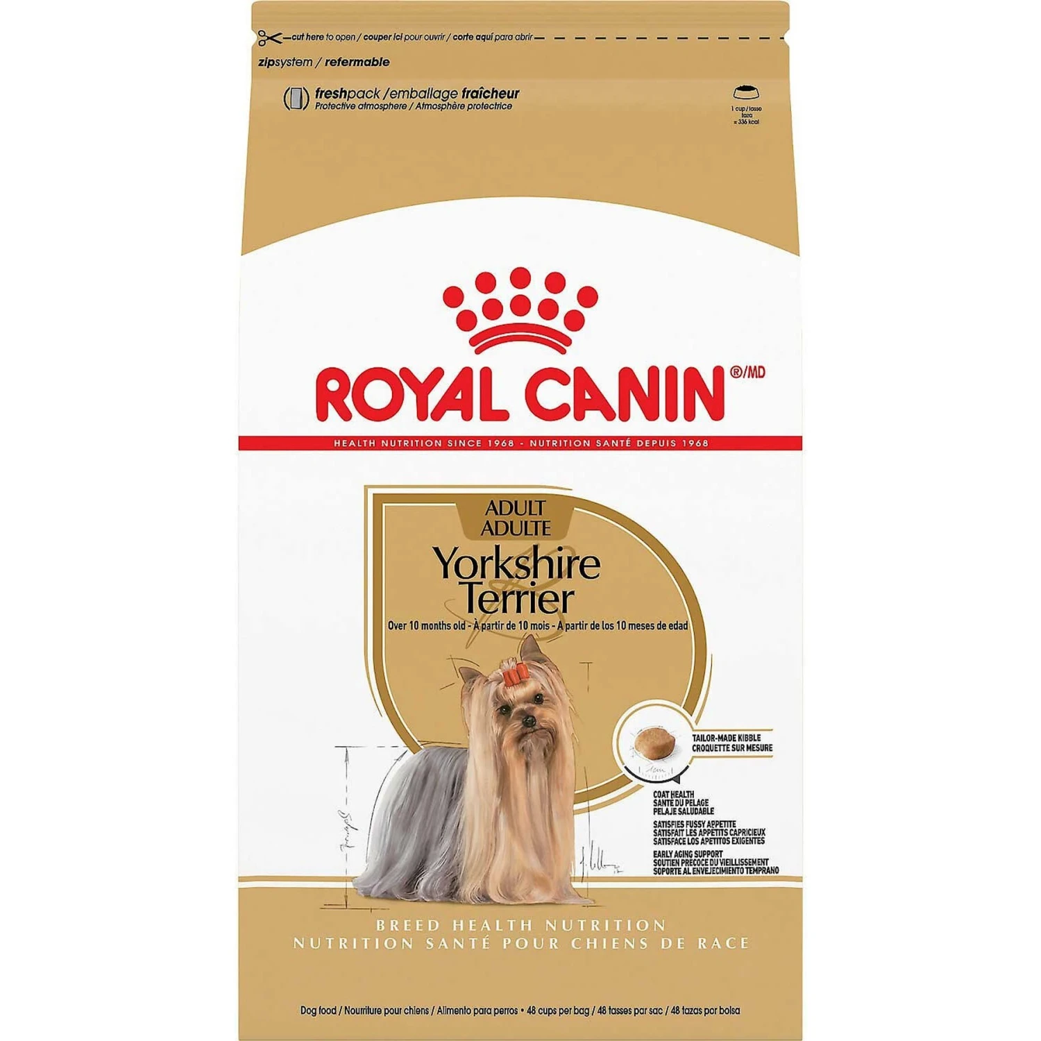 Royal Canin Breed Health Nutrition Yorkshire Terrier Adult Dry Dog Food & Greenies Teenie Dental Dog Treats 2 Royal Canin Breed Health Nutrition Yorkshire Terrier Adult Dry Dog Food & Greenies Teenie Dental Dog Treats - Image 2