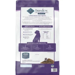 Blue Buffalo Basics Skin & Stomach Care Turkey & Potato Recipe Senior Dry Dog Food & Blue Buffalo Basics Skin & Stomach Care Biscuits Turkey & Potato Dog Treats -ROYAL CANIN Shop 297834 PT2. AC SS1800 V1646347895