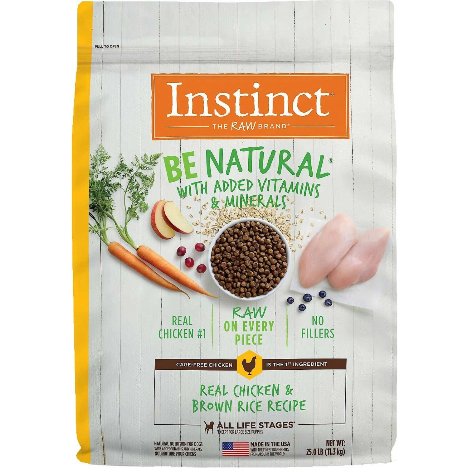 Instinct Be Natural Real Chicken & Brown Rice Recipe Freeze-Dried Raw Coated Dry Dog Food & Instinct Raw Boost Puppy Whole Grain Real Chicken & Brown Rice Recipe Freeze-Dried Raw Coated Dry Dog Food 2 Instinct Be Natural Real Chicken & Brown Rice Recipe Freeze-Dried Raw Coated Dry Dog Food & Instinct Raw Boost Puppy Whole Grain Real Chicken & Brown Rice Recipe Freeze-Dried Raw Coated Dry Dog Food - Image 2