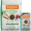 Instinct Be Natural Real Lamb & Oatmeal Recipe Freeze-Dried Raw Coated Dry Dog Food & Instinct Raw Boost Puppy Whole Grain Real Chicken & Brown Rice Recipe Freeze-Dried Raw Coated Dry Dog Food