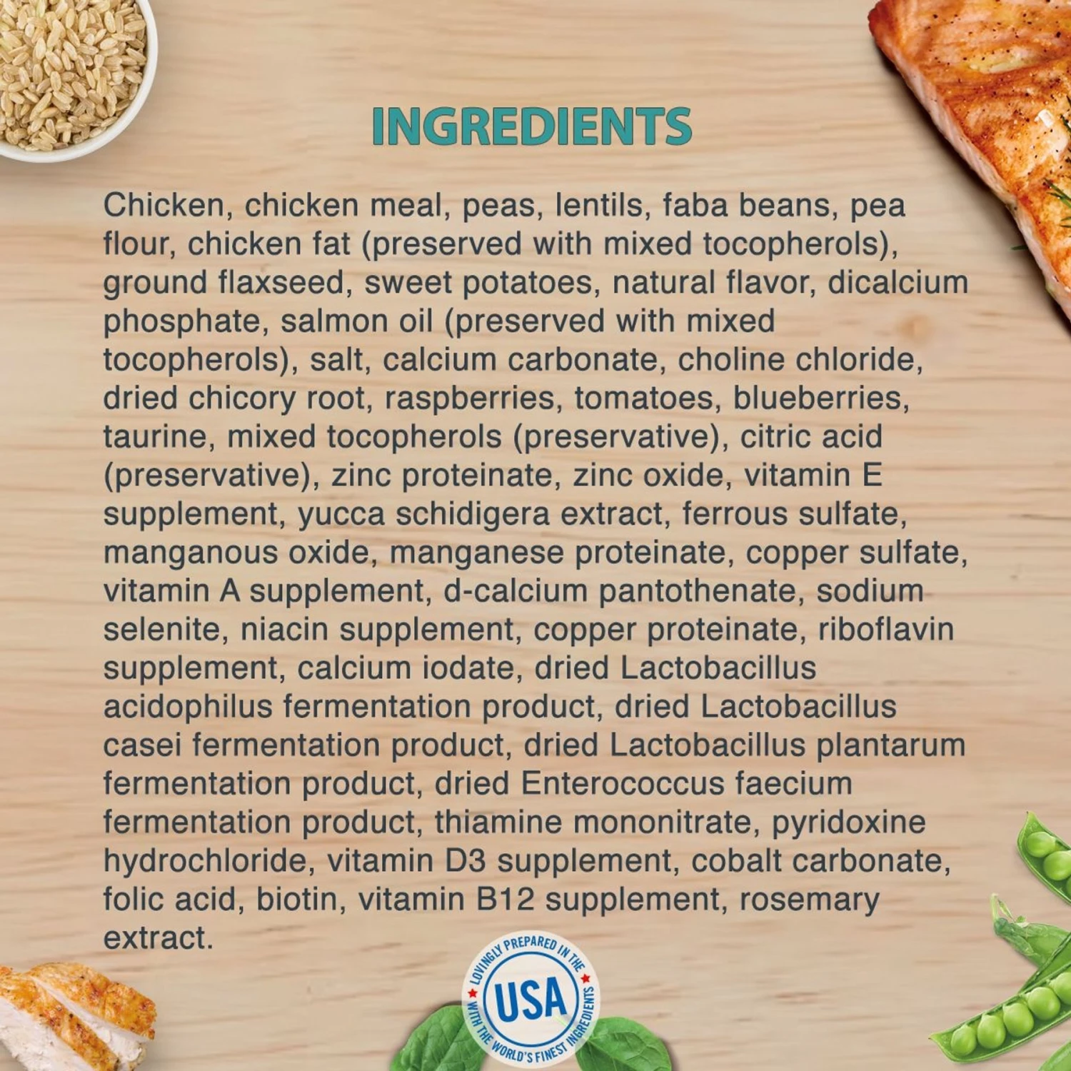 Chicken Soup For The Soul Salmon, Pea & Sweet Potato Recipe Grain-Free Dry Dog Food, 10-lb Bag 5 Chicken Soup For The Soul Salmon, Pea & Sweet Potato Recipe Grain-Free Dry Dog Food, 10-lb Bag - Image 5