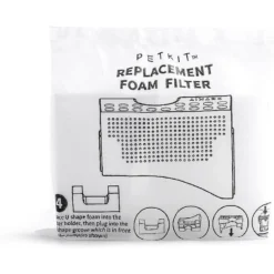 PETKIT Fountain Foam Filter, 4 Count