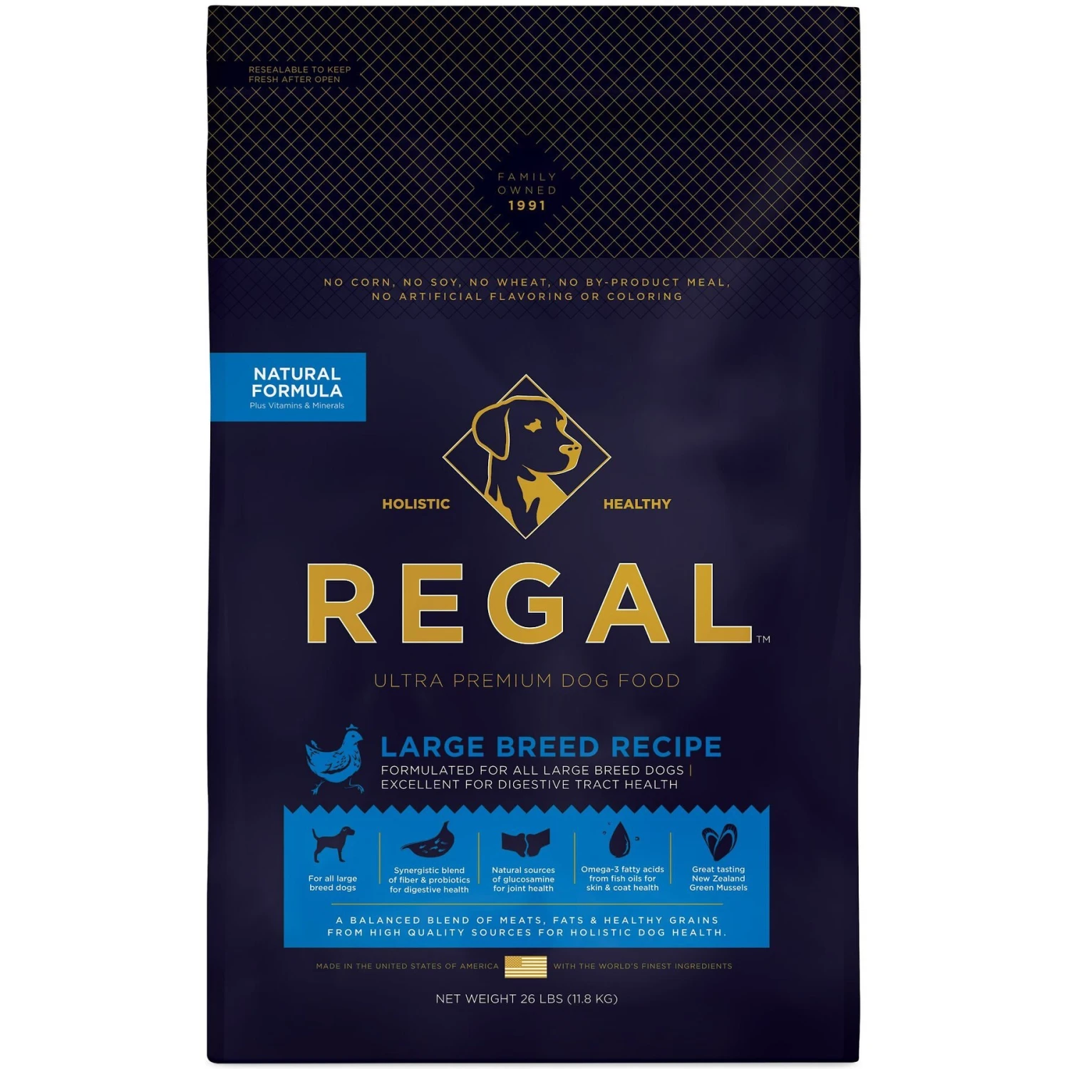 Regal Pet Foods Large Breed Recipe Dry Dog Food 1 Regal Pet Foods Large Breed Recipe Dry Dog Food