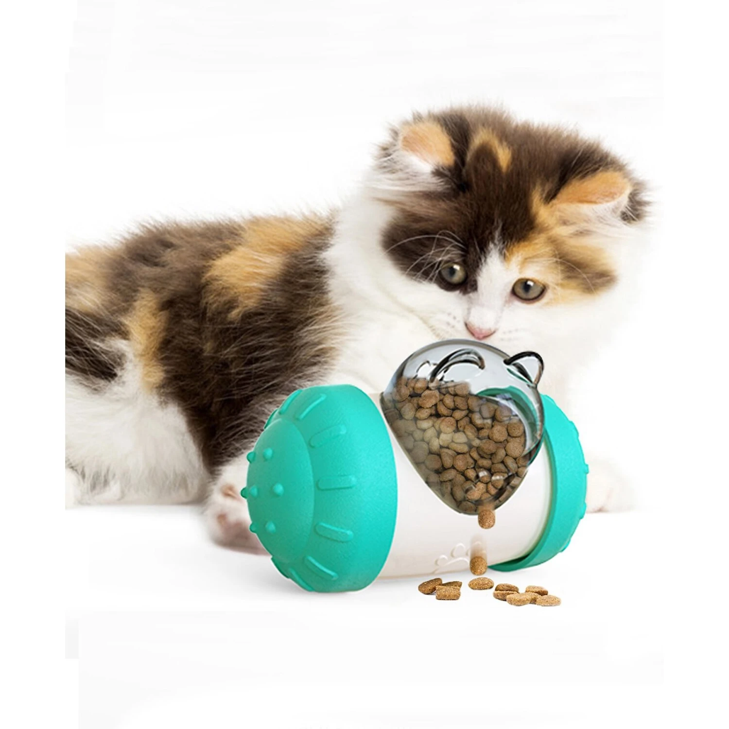 Hanamya Interactive Balanced Rotating Dispensing Dog & Cat Toy 8 Hanamya Interactive Balanced Rotating Dispensing Dog & Cat Toy - Image 8