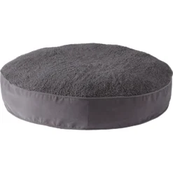 Happy Hounds Scooter Deluxe Round Pillow Dog Bed With Removable Cover, Gray -ROYAL CANIN Shop 328581 PT2. AC SS1800 V1631141469