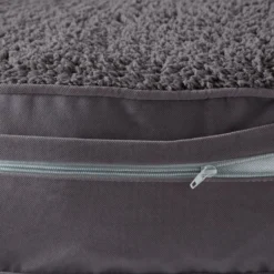 Happy Hounds Scooter Deluxe Round Pillow Dog Bed With Removable Cover, Gray -ROYAL CANIN Shop 328581 PT5. AC SS1800 V1631157706