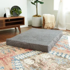 Happy Hounds Otis Orthopedic Pillow Dog Bed With Removable Cover, Gray -ROYAL CANIN Shop 328585 PT4. AC SS1800 V1631152950