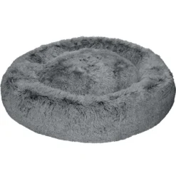 FurHaven Calming Cuddler Long Fur Donut Bolster Dog Bed -ROYAL CANIN Shop 330967 PT2. AC SS1800 V1635454591