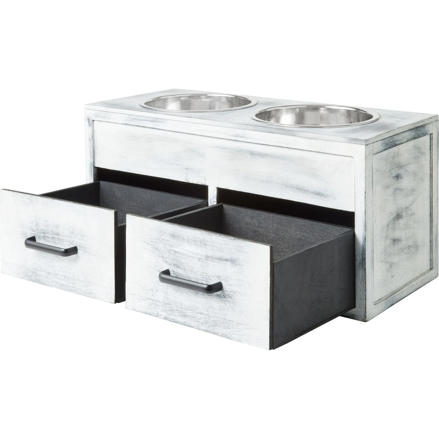 Frisco Premium Wood Elevated Large Breed Dog Bowl With Storage Station, 10 Cup 4 Frisco Premium Wood Elevated Large Breed Dog Bowl With Storage Station, 10 Cup - Image 4