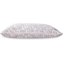 Fringe Studio Js All The Dogs Round Cuddler Dog Bed