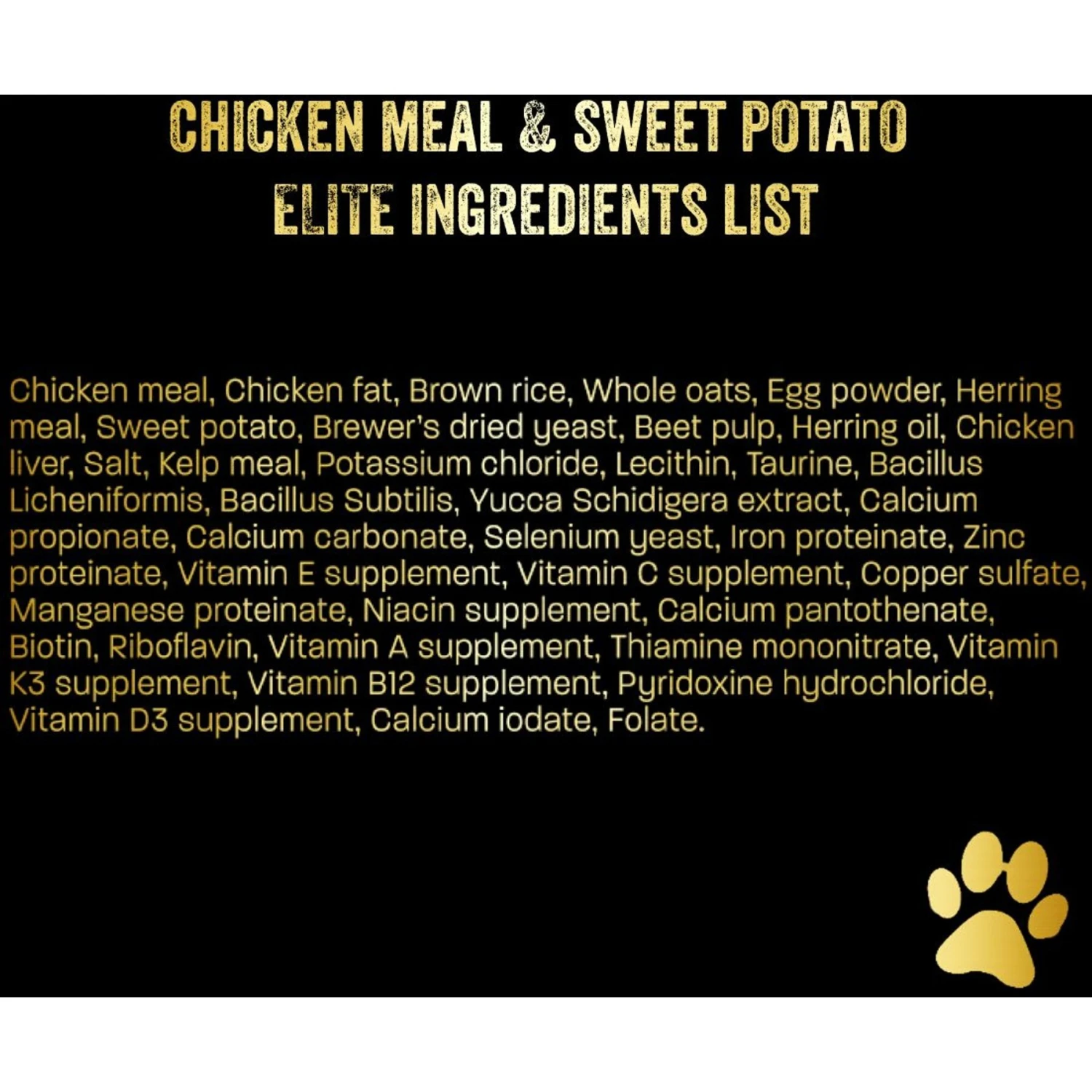 Team Dog Chicken Meal & Sweet Potato 30/25 Elite Blend Premium Dry Dog Food, 33-lb Bag 9 Team Dog Chicken Meal & Sweet Potato 30/25 Elite Blend Premium Dry Dog Food, 33-lb Bag - Image 9