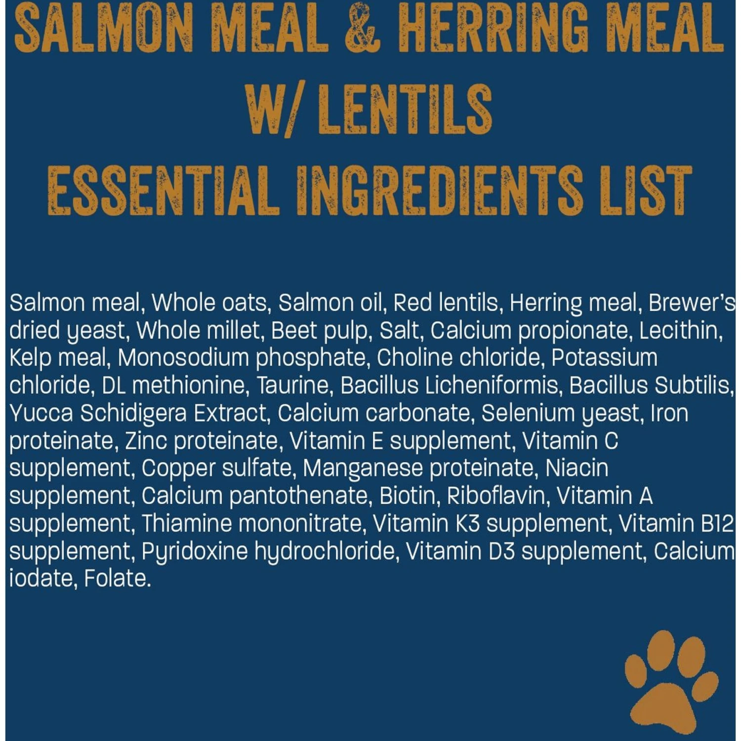 Team Dog Salmon Meal & Herring Meal 26/20 Essential Blend Premium Dry Dog Food, 33-lb Bag 9 Team Dog Salmon Meal & Herring Meal 26/20 Essential Blend Premium Dry Dog Food, 33-lb Bag - Image 9
