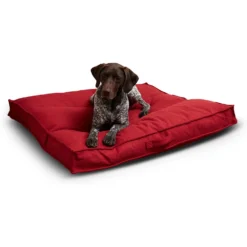 Happy Hounds Milo Square Tufted Pillow Dog Bed