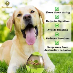 SunGrow Boredom & Separation Anxiety Relief Stimulation Treat Dispensing Cat & Dog Toy -ROYAL CANIN Shop 352929 PT2. AC SS1800 V1639435002