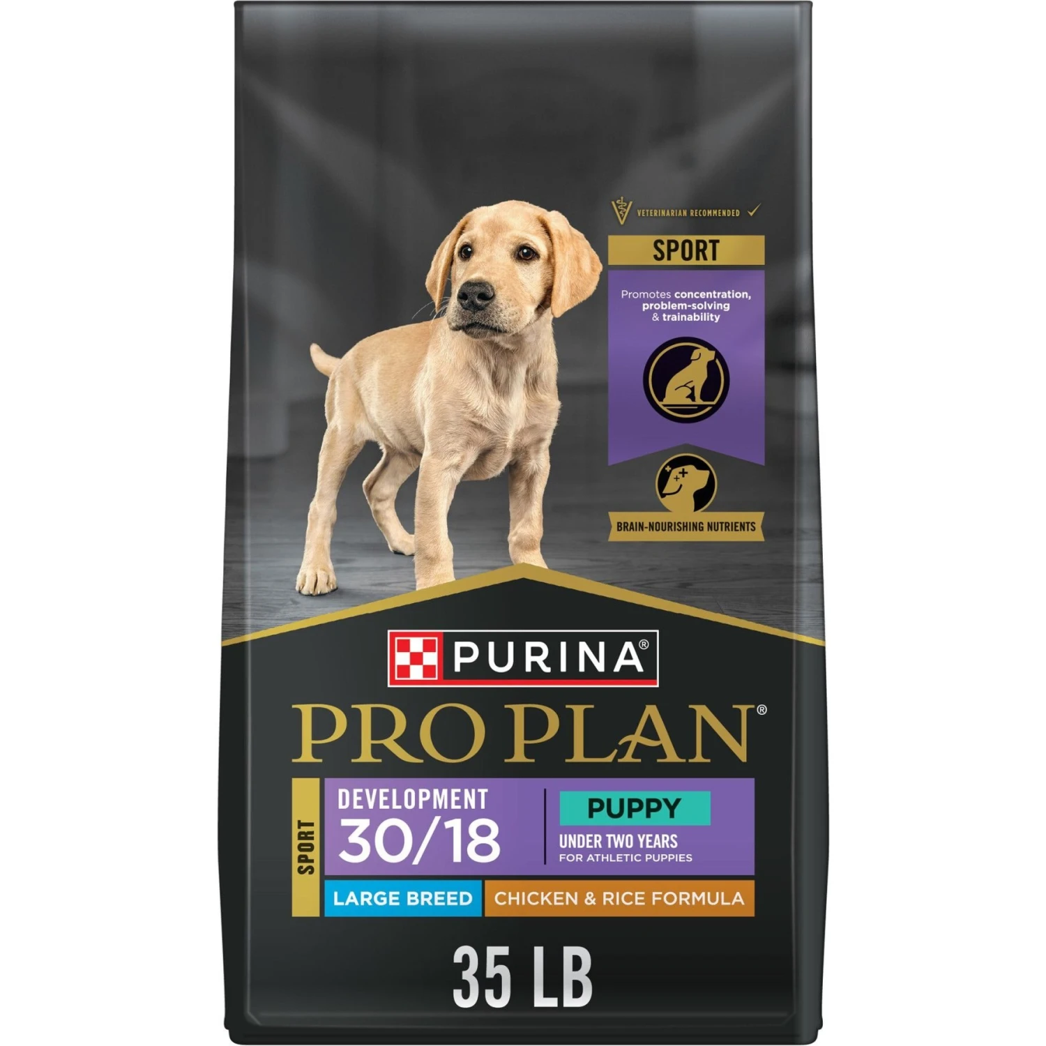 Purina Pro Plan Sport Development Large Breed High-Protein 30/18 Chicken & Rice Formula Puppy Food 1 Purina Pro Plan Sport Development Large Breed High-Protein 30/18 Chicken & Rice Formula Puppy Food
