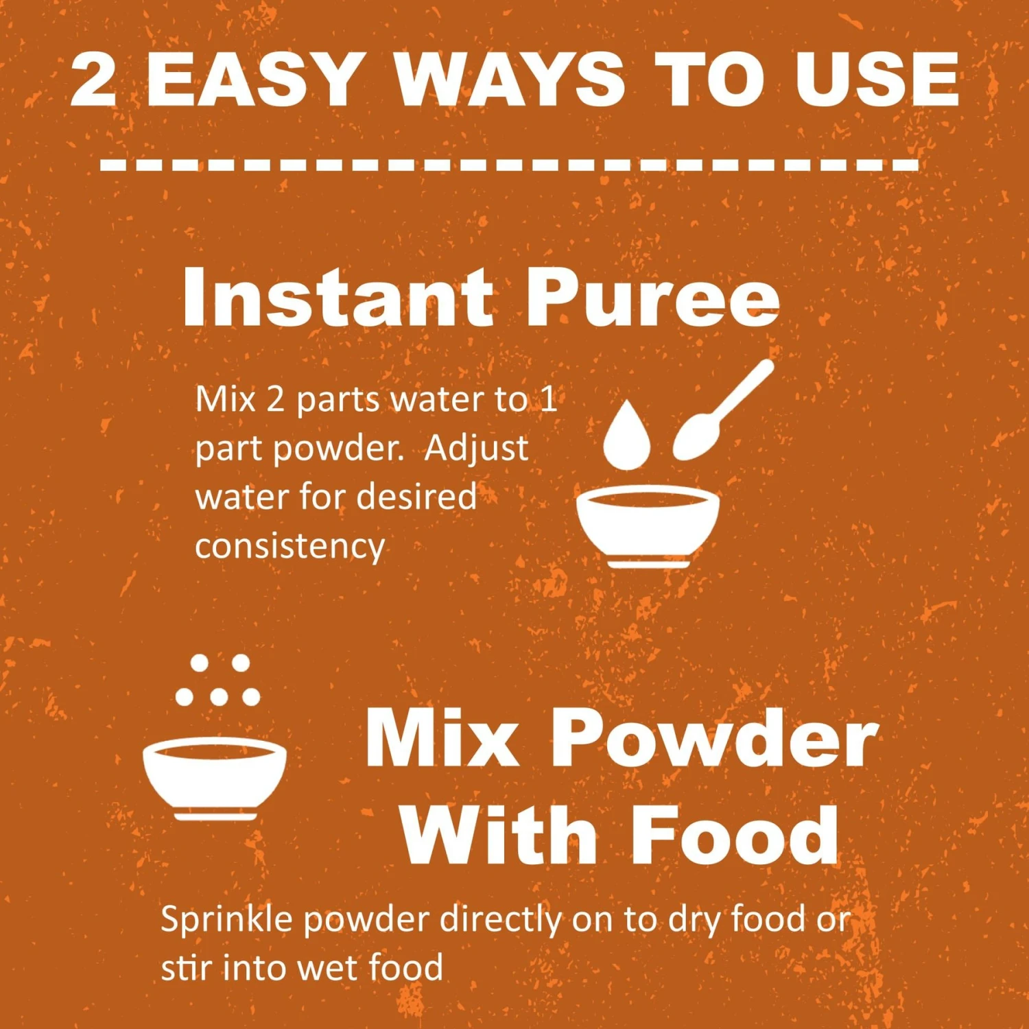 Whole Life Natural Solutions Pumpkin Powder Dog & Cat Freeze-Dried Treats, 2-oz Bag 4 Whole Life Natural Solutions Pumpkin Powder Dog & Cat Freeze-Dried Treats, 2-oz Bag - Image 4