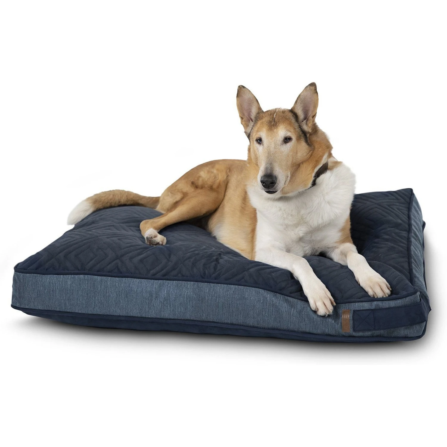 Bark And Slumber Rectangular Lounger Pillow Dog Bed With Removable Cover 2 Bark And Slumber Rectangular Lounger Pillow Dog Bed With Removable Cover - Image 2