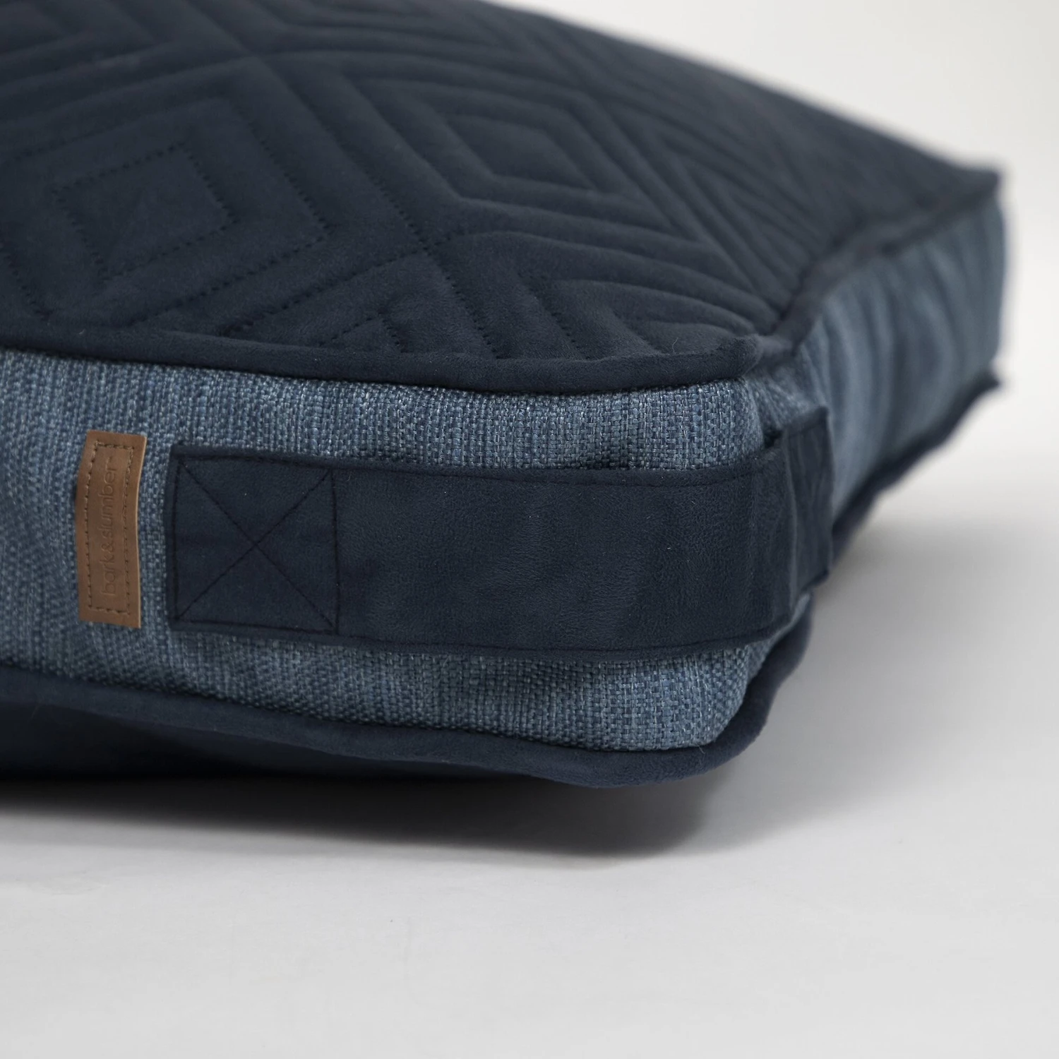 Bark And Slumber Rectangular Lounger Pillow Dog Bed With Removable Cover 7 Bark And Slumber Rectangular Lounger Pillow Dog Bed With Removable Cover - Image 7