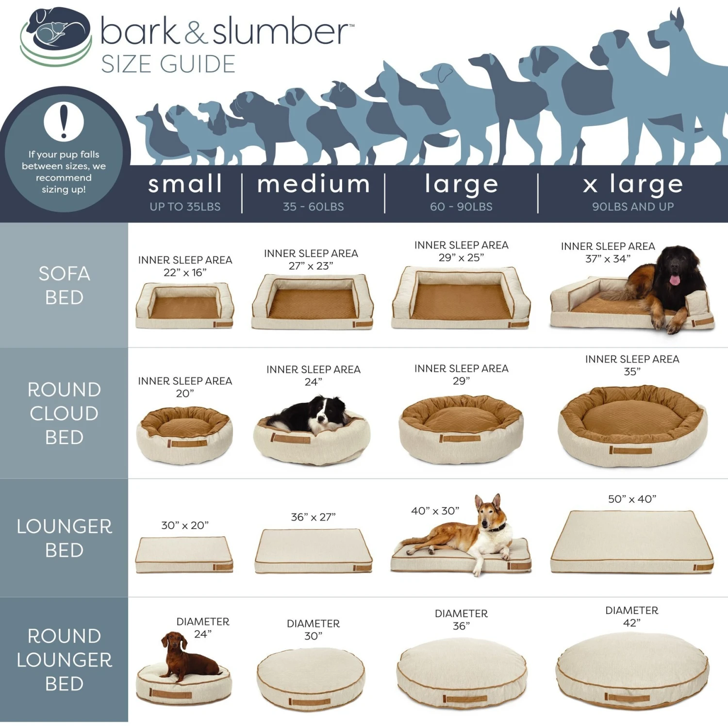 Bark And Slumber Rectangular Lounger Pillow Dog Bed With Removable Cover 8 Bark And Slumber Rectangular Lounger Pillow Dog Bed With Removable Cover - Image 8