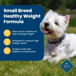 Blue Buffalo Life Protection Formula Small Breed Healthy Weight Adult Chicken & Brown Rice Recipe Dry Dog Food 12 Blue Buffalo Life Protection Formula Small Breed Healthy Weight Adult Chicken & Brown Rice Recipe Dry Dog Food -ROYAL CANIN Shop 361629 PT3. AC SS1800 V1704319835