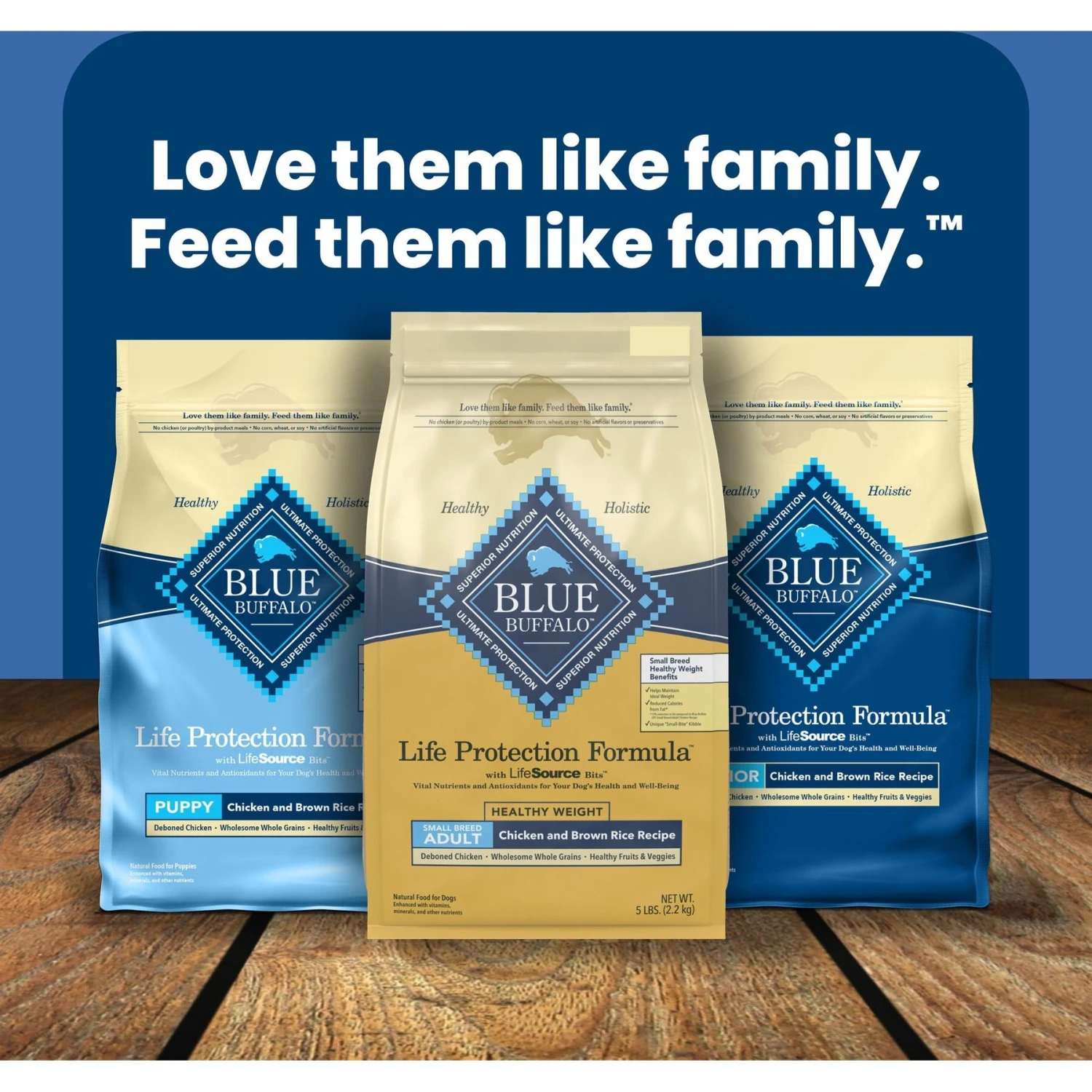 Blue Buffalo Life Protection Formula Small Breed Healthy Weight Adult Chicken & Brown Rice Recipe Dry Dog Food 9 Blue Buffalo Life Protection Formula Small Breed Healthy Weight Adult Chicken & Brown Rice Recipe Dry Dog Food - Image 9