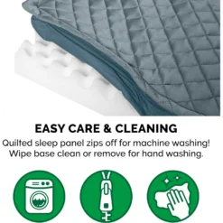 FurHaven Quilt Top Orthopedic Convertible Indoor/Outdoor Cat & Dog Bed -ROYAL CANIN Shop 362112 PT5. AC SS1800 V1645661821