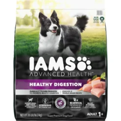 Iams Advanced Health Healthy Digestion With Probiotics Formula With Chicken & Whole Grain Adult Dry Dog Food
