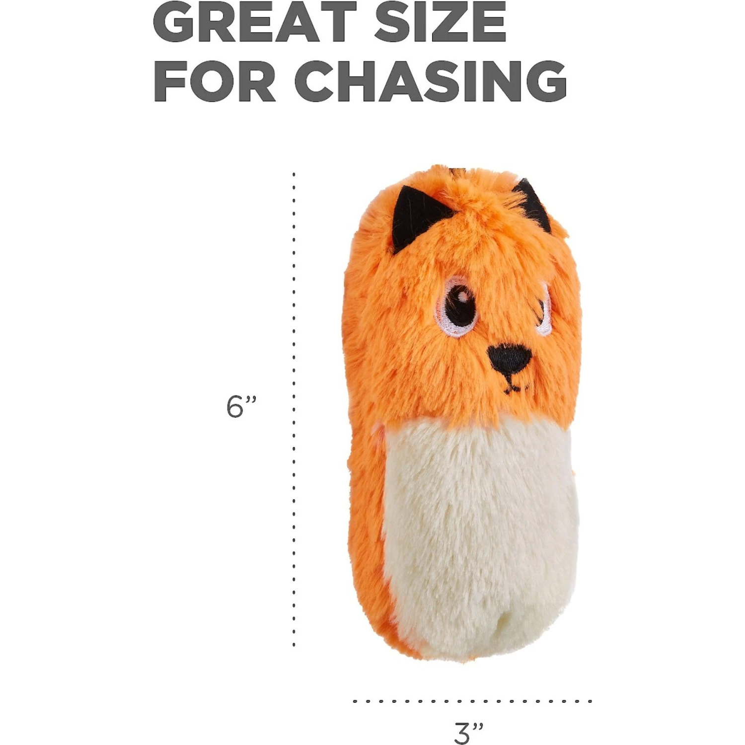 Outward Hound Fox Tail Teaser Wand Dog Toy Replacement Lure 4 Outward Hound Fox Tail Teaser Wand Dog Toy Replacement Lure - Image 4