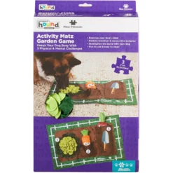 Outward Hound Activity Matz Garden Game Puzzle Plush Dog Toy -ROYAL CANIN Shop 368204 PT6. AC SS1800 V1694287306