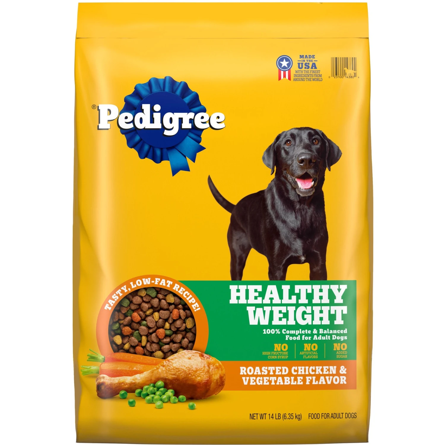 Pedigree Healthy Weight Roasted Chicken & Vegetable Flavor Adult Dry Dog Food 1 Pedigree Healthy Weight Roasted Chicken & Vegetable Flavor Adult Dry Dog Food