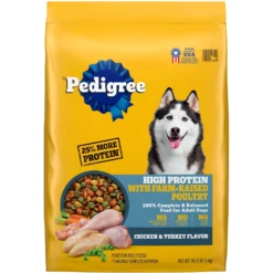 Pedigree High Protein Chicken & Turkey Flavor Adult Dry Dog Food