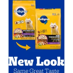 Pedigree Tender Bites Complete Nutrition Chicken & Steak Flavor Small Breed Adult Dry Dog Food -ROYAL CANIN Shop 368770 PT2. AC SS1800 V1644910011
