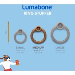 Lumabone Ring-Stuffer Beef Flavor Dog Toy -ROYAL CANIN Shop 370193 PT5. AC SS1800 V1646765516