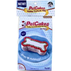 PetCakes Holiday Turkey Flavored Cake Kit Dog Treats, 5-oz Bag