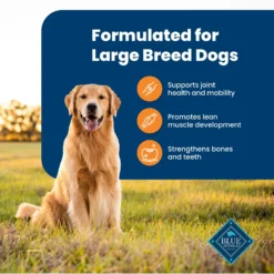 Blue Buffalo Life Protection Formula Large Breed Adult Chicken & Brown Rice Recipe Dry Dog Food -ROYAL CANIN Shop 46882 PT3. AC SS1800 V1701932657