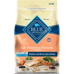 Blue Buffalo Life Protection Formula Large Breed Puppy Chicken & Brown Rice Recipe Dry Dog Food